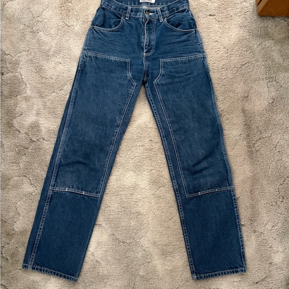 Rudy Jude tumbled indigo utilities